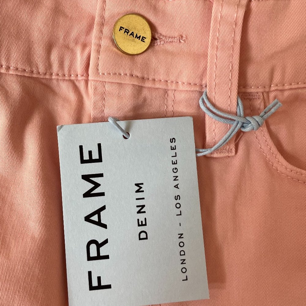Raw-Edge Cropped Jeans from Frame Denim - Picture 4 of 7